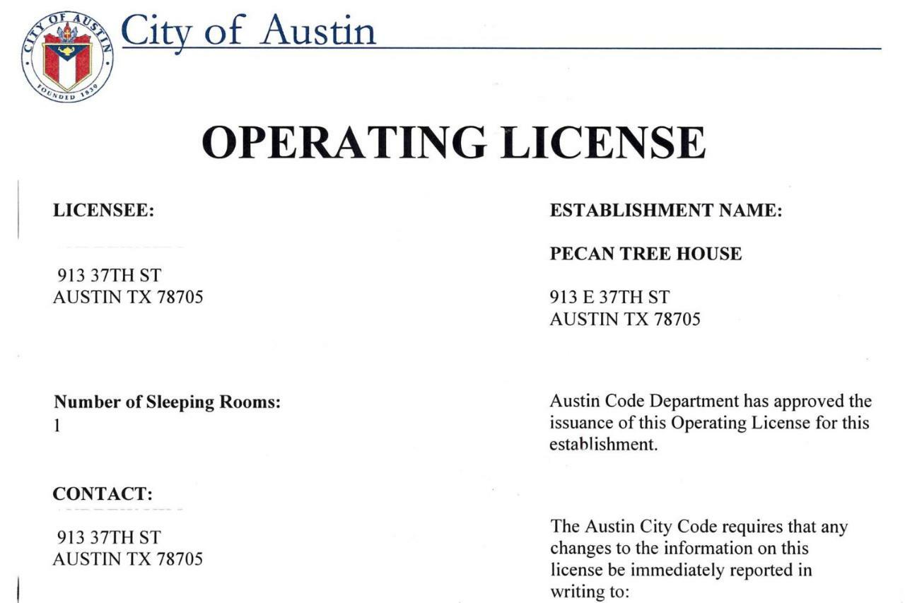 Ut Moody Center Downtown Eco Pecan Tree House Free Wifi Parking Quiet Office Остин Екстериор снимка